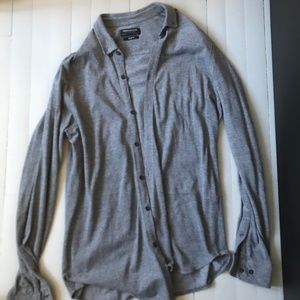 Cosy slim fit button down XL